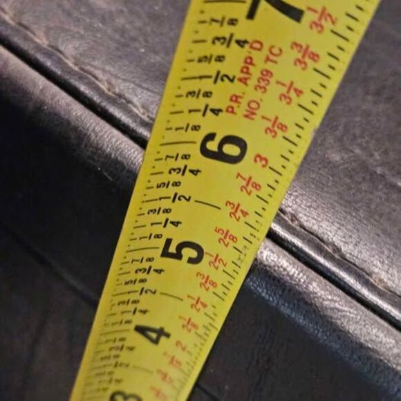 MCM Black Leather Travel Bar with Accessories Bar Caddy 17" x 6" - Picture 9 of 10